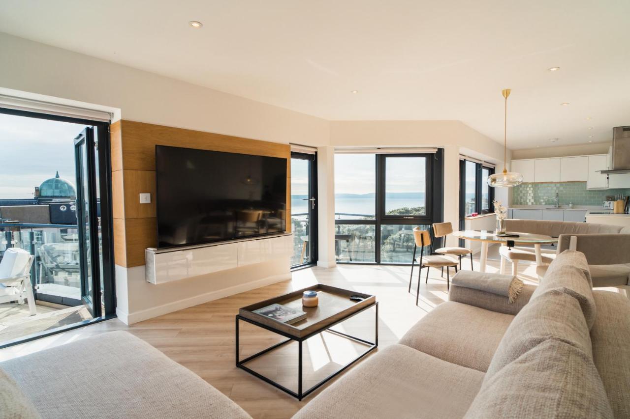 Westcliff Penthouse Apartment Bournemouth Luaran gambar