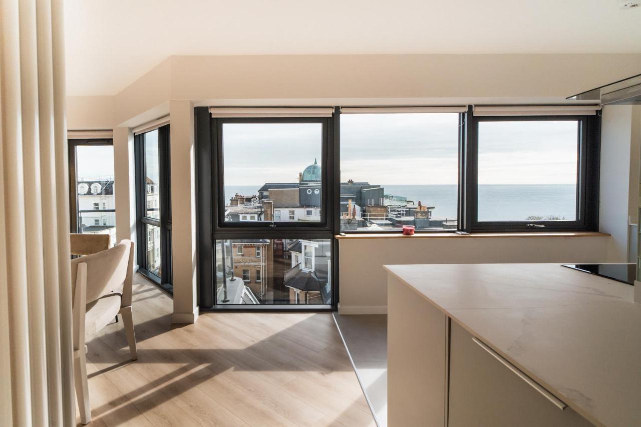 Westcliff Penthouse Apartment Bournemouth Luaran gambar